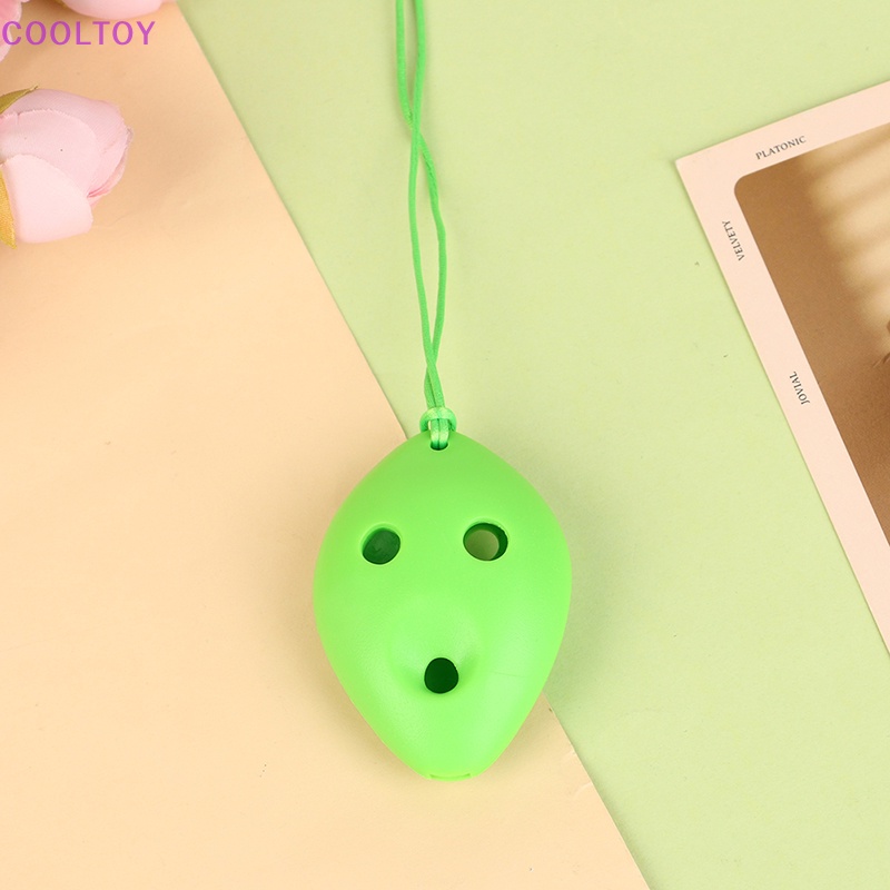 Sáo Ocarina 6 Lỗ Bằng Nhựa Nhiều Màu Sắc Dành Cho Người Mới Bắt Đầu