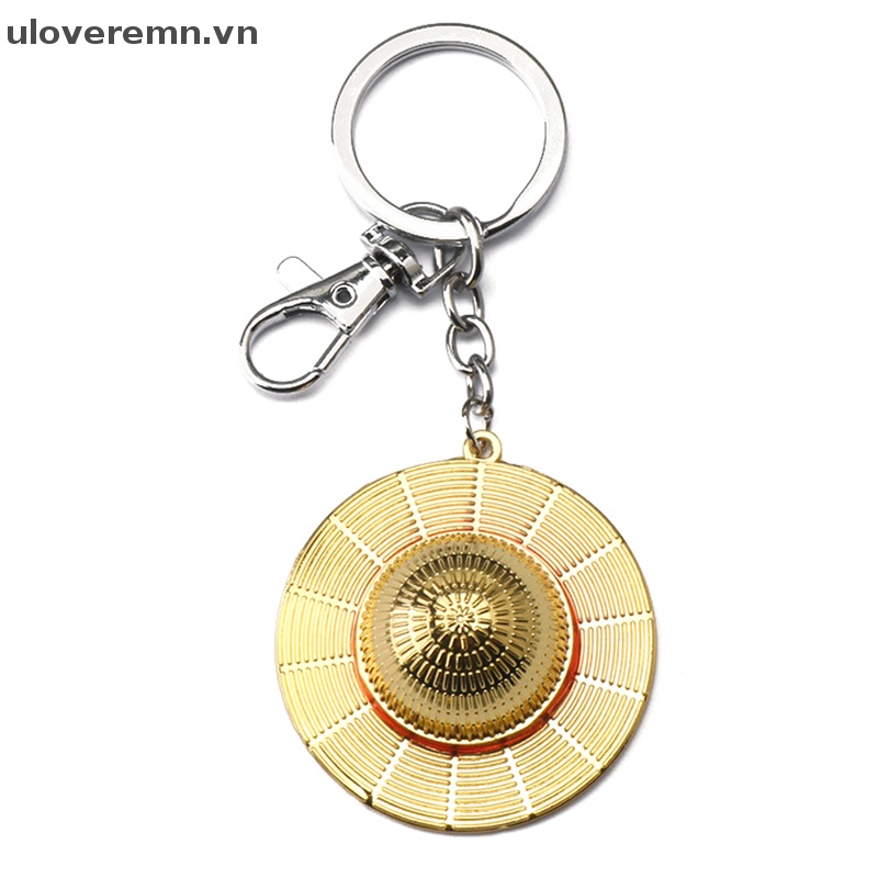 Uloveremn Móc Khóa Hợp Kim Hình Nón Rơm Hóa Trang Anime Unisex