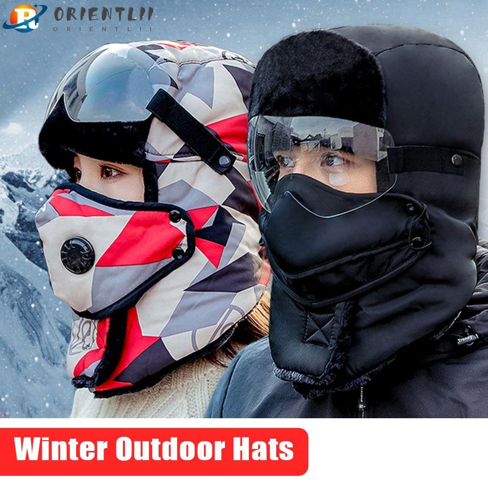 Nón Vải Dày Dặn Thoáng Khí Chống Sương Mù Giữ Ấm Mùa Đông