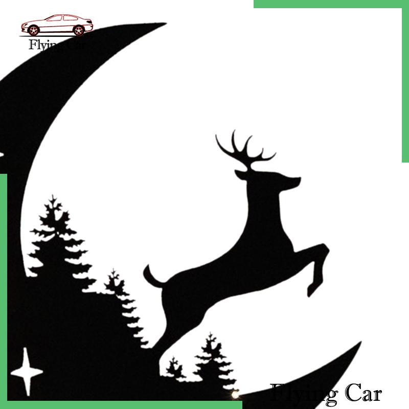 Giá Đỡ Nến Bằng Kim Loại Hình Mặt Trăng Dùng Trang Trí Phòng Khách / Tiệc Năm Mới Lzdjfmy2