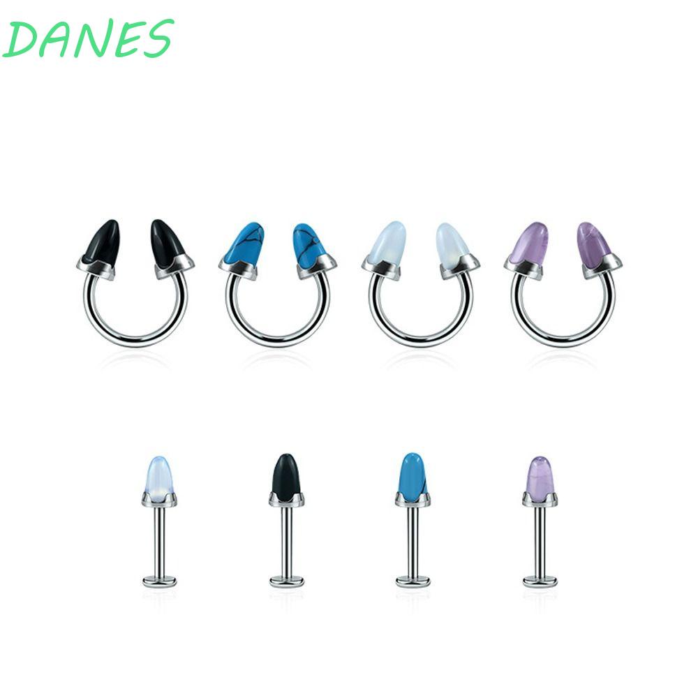 Khuyên Mũi Bằng Thép Không Gỉ Thiết Kế Thời Trang Cá Tính Cho Nam