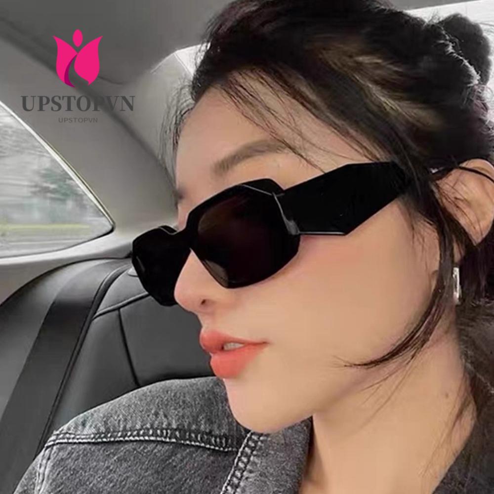 Kính Mát Gọng Vuông Phong Cách Retro Thời Trang Cho Nữ