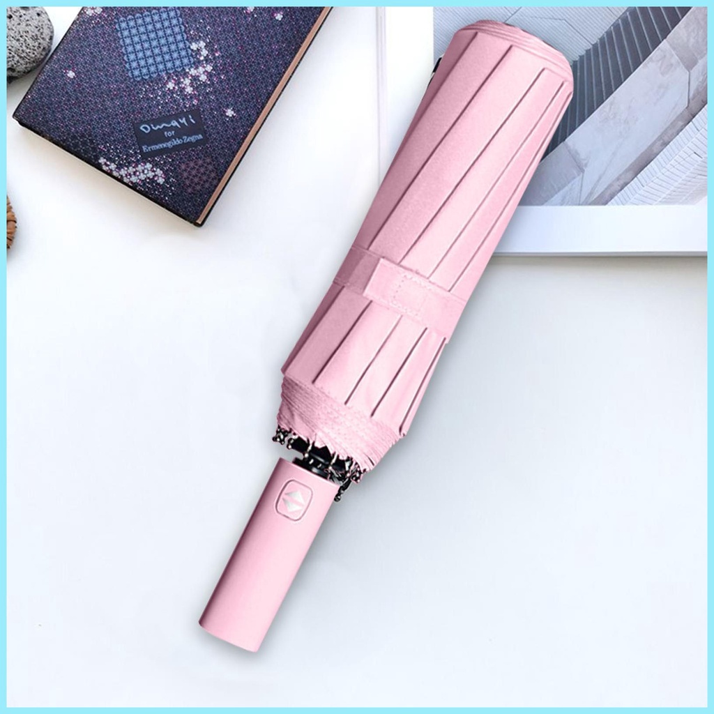 Dù Gấp Tự Động 12 Khúc Chống Gió Tiện Dụng Cho Nam Và Nữ
