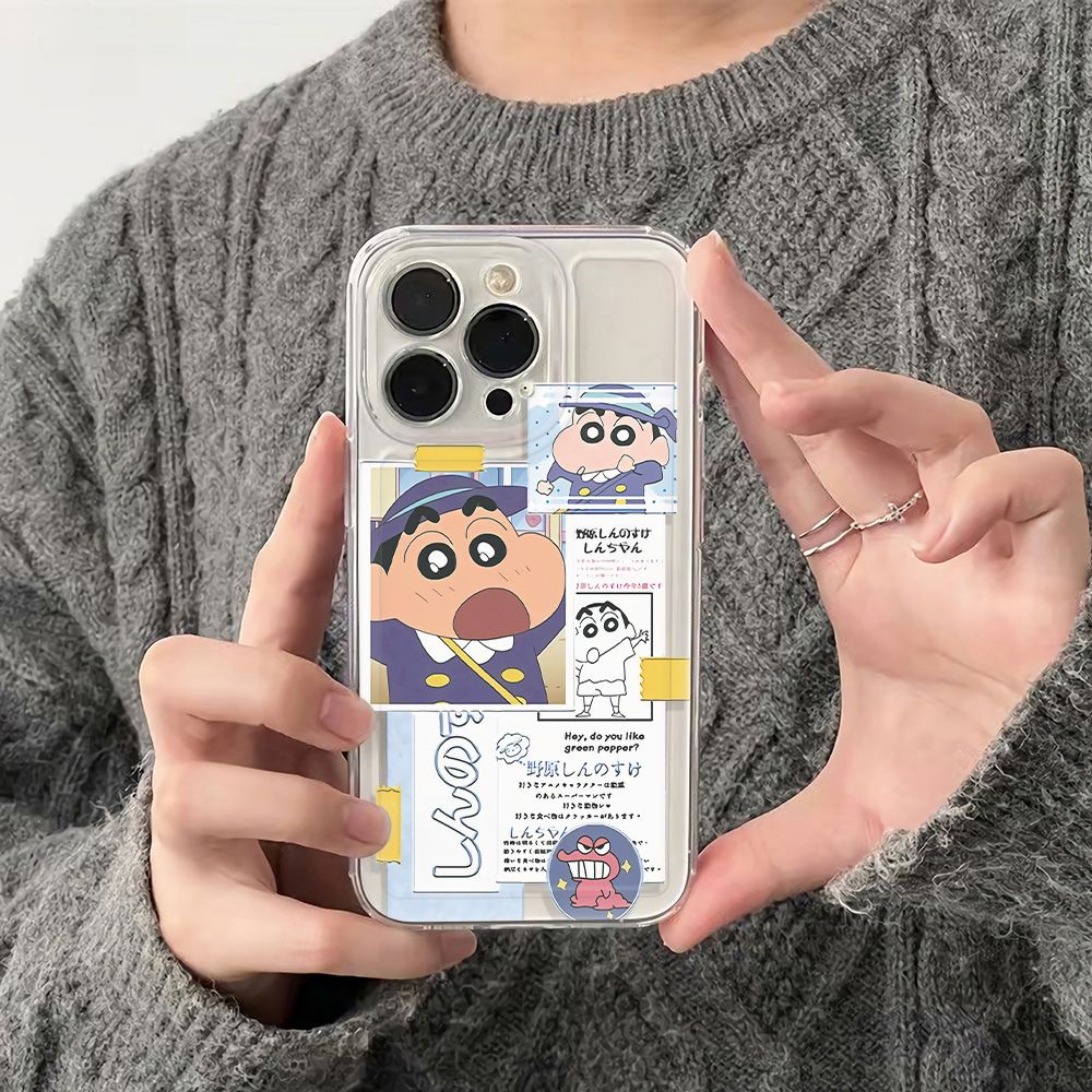 ✅Ốp Lưng Bé Shin Ngộ Nghĩnh Nhiều Mẫu Mã Cho Điện Thoại Iphone 11 14pro78 12 6In max13 3L3E