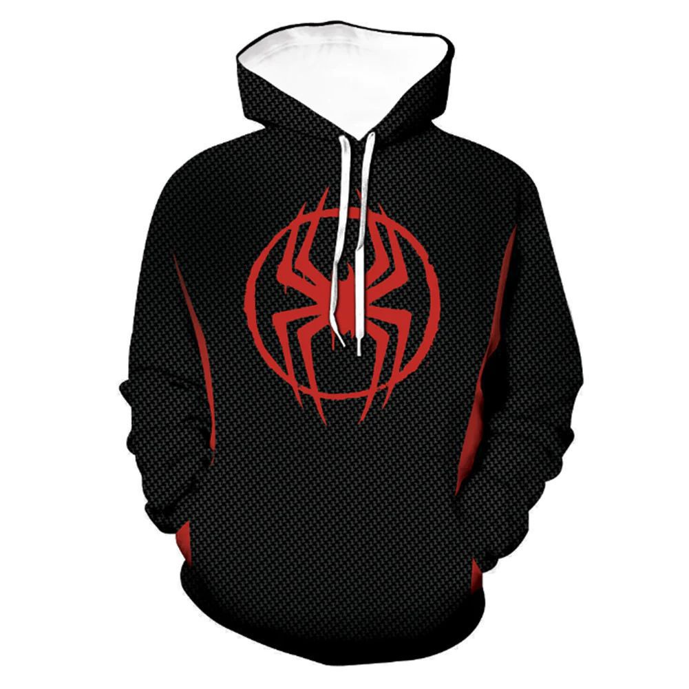 Mới Áo Khoác Hoodie Chui Đầu Hóa Trang Anh Hùng Người Nhện Cho Nam Và Nữ