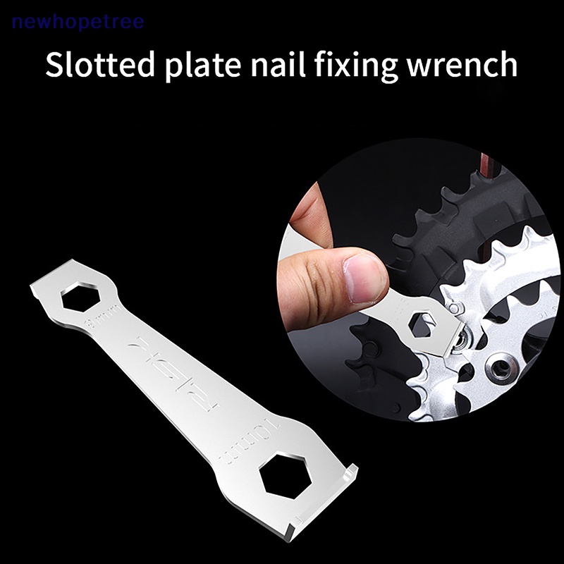 Cờ Lê Vặn Đai Ốc Xe Đạp Màu Bạc Chất Lượng Cao 9mm / 10mm