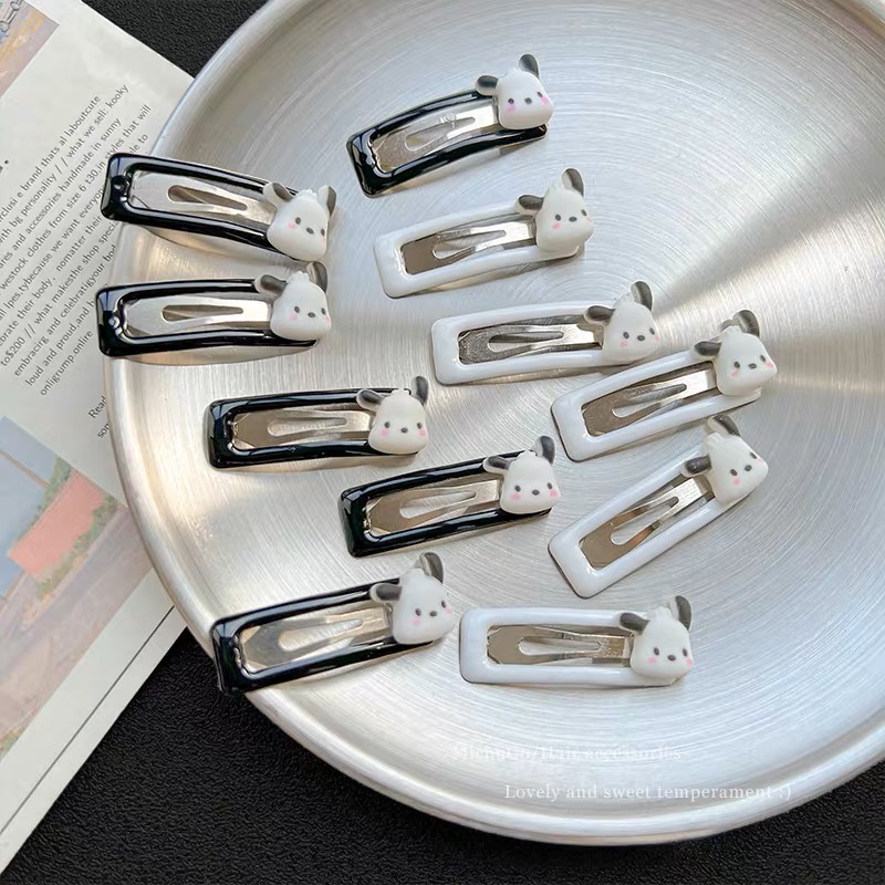 Kẹp Tóc Họa Tiết Hoạt Hình Phong Cách Hàn Quốc Đơn Giản Thời Trang Cho Nữ