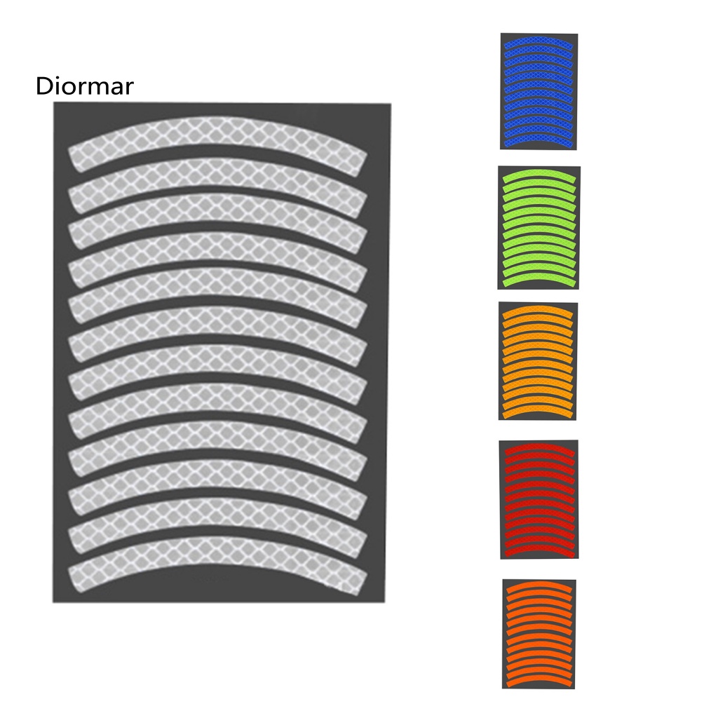 1 Tờ Đề Can Phản Quang Cảnh Báo An Toàn Chống Nước Dán Xe Đạp