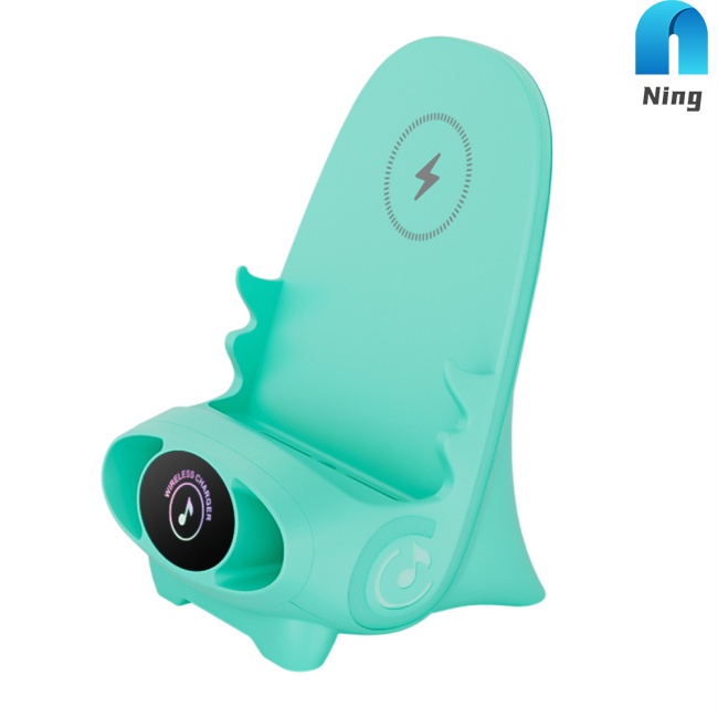 Đế Sạc Nhanh Không Dây V8 Mini Hình Ghế Ngồi Độc Đáo Cho Điện Thoại Di Động