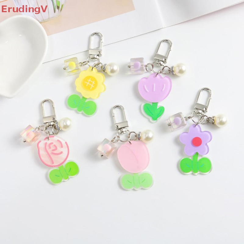 [ErudingV] Móc Khóa Ba Lô / Đồ Chơi Trang Trí Hình Hoa Hướng Dương Nhiều Màu Đáng Yêu Sáng Tạo [Mới]