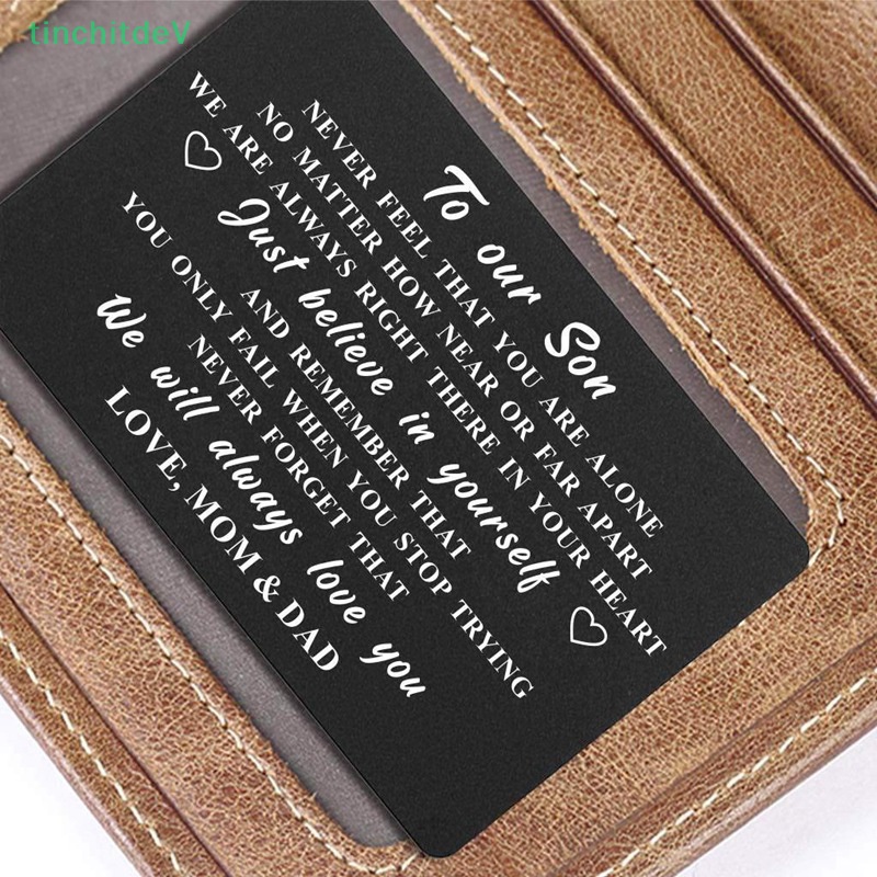 [TinchitdeV] Ví Đựng Thẻ Bằng Thép Không Gỉ Cho Husband Boyfriend Wife Girlfriend Valene Quà Tặng Sinh Nhật [Mới]