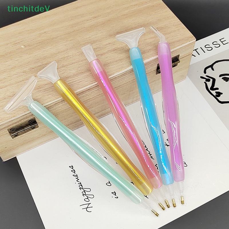 Bộ 2 / 17 Bút Khoan Kim Cương 5D DIY Bằng Nhựa Resin Đa Chức Năng