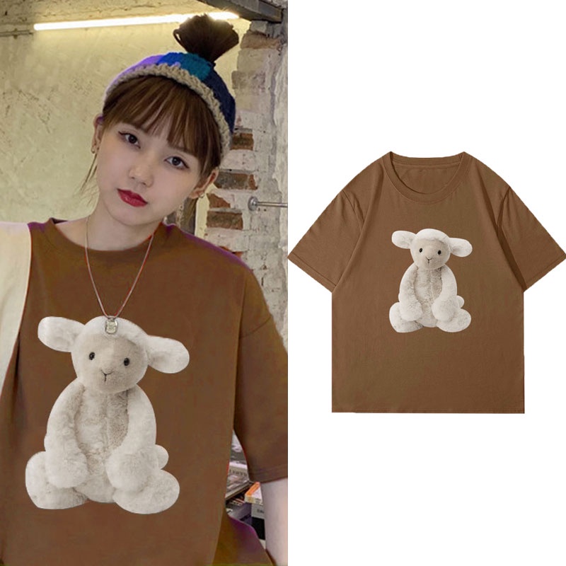 NRVP Áo Thun 100% Cotton Tay Ngắn Phong Cách Hàn Quốc Mới