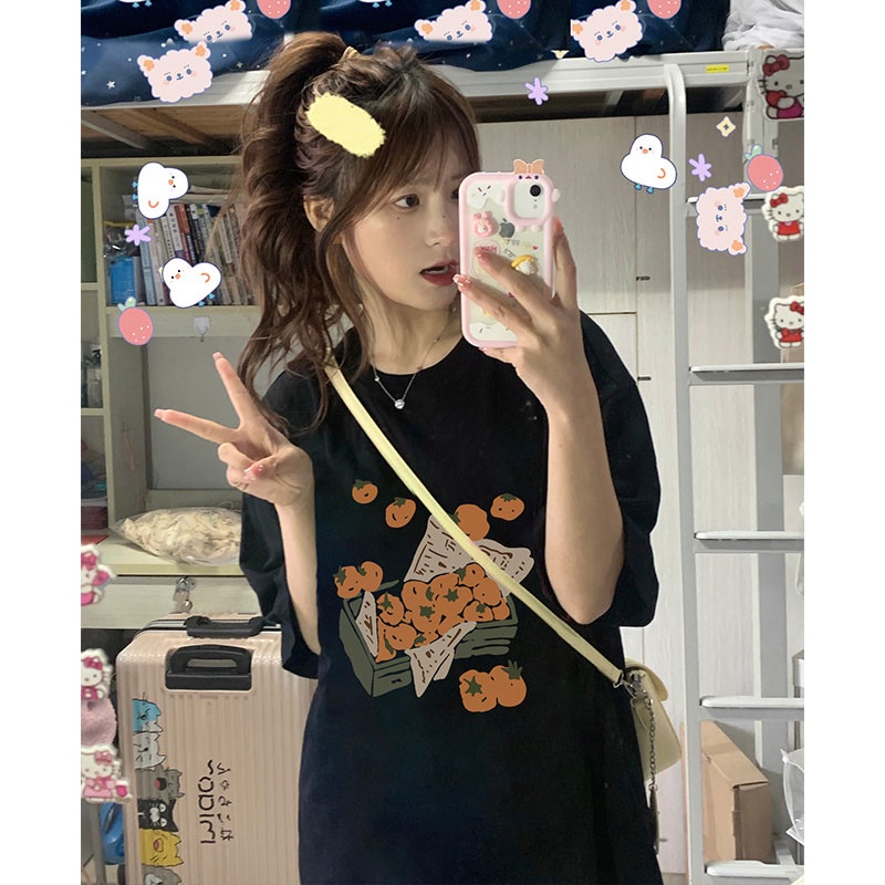 NRVP Áo Thun 100% Cotton Tay Ngắn Phong Cách Hàn Quốc Mới