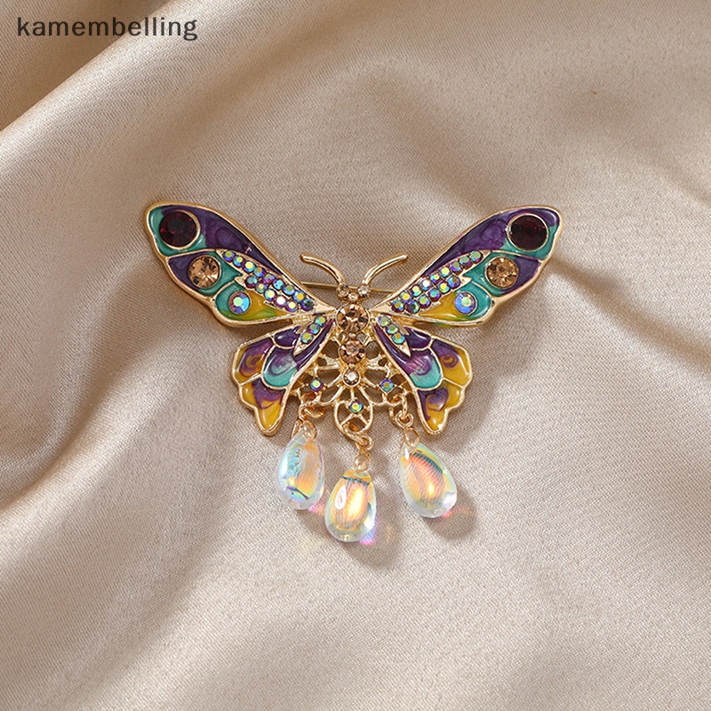 Trâm Cài Áo Hình Giọt Nước Bướm Tráng Men Unisex Làm Đẹp Sự Kiện Trang Trí Văn Phòng / Tiệc Tùng