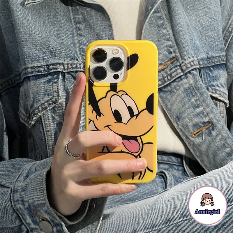 Ốp Điện Thoại TPU Mềm Trong Suốt In Hình Chú Cún Tai To Cho IPhone 11 14 Pro Max 13 Pro Max 12 X XS XR 7 8 Plus