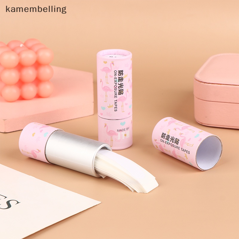 Kamembelling Set 50 Băng Dính Hai Mặt Màu Trong Suốt Thời Trang