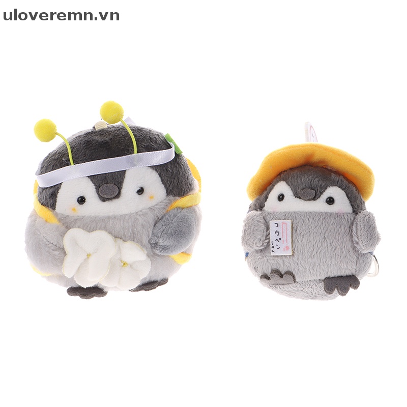 Móc Khóa Hình Chim Cánh Cụt Nhồi Bông Dễ Thương