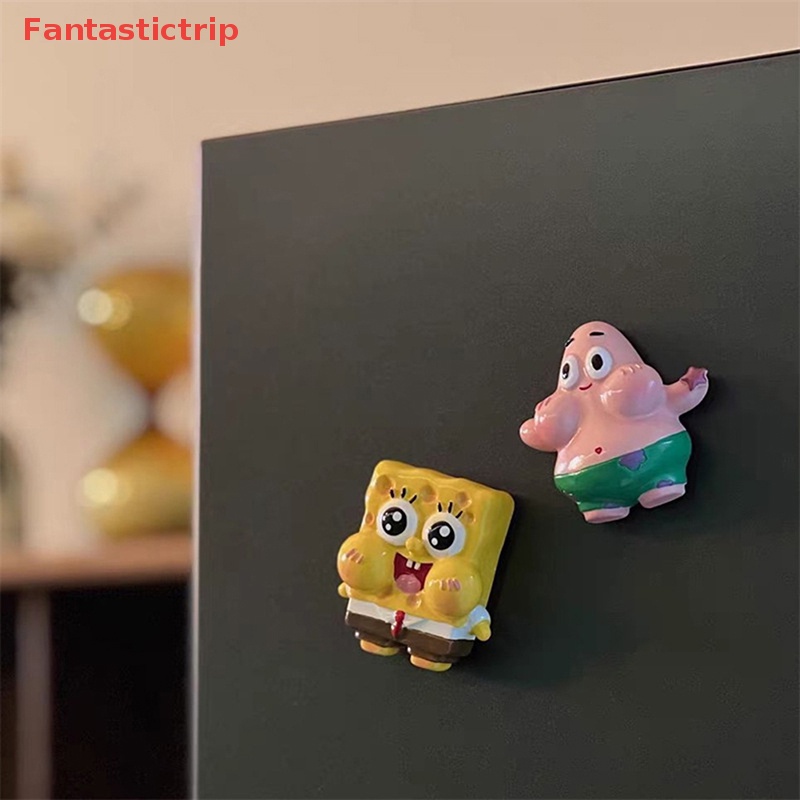 Nam Châm 3D Trang Trí Tủ Lạnh Hình Hoạt Hình Sáng Tạo Diy Mới