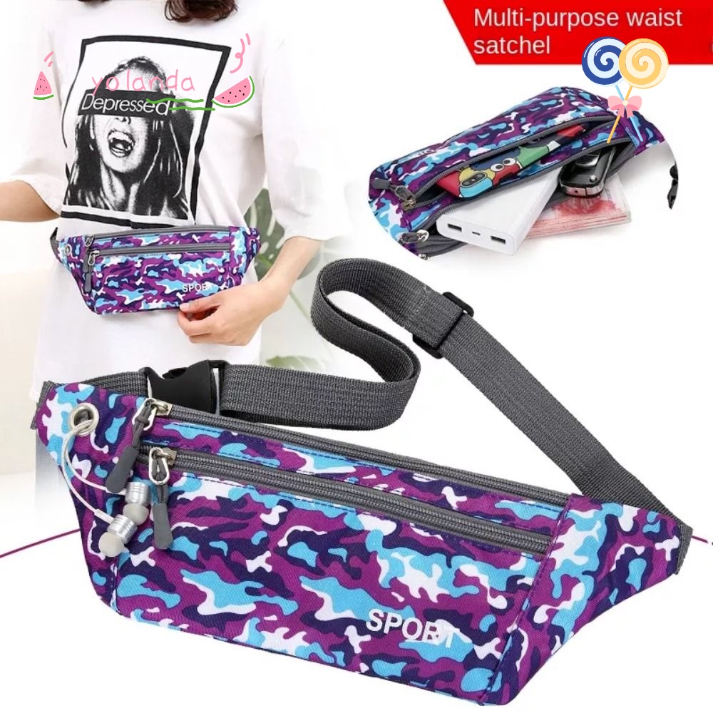 Túi Đeo Chéo Vai Có Khóa Kéo Thời Trang Sành Điệu Cho Nam Và Nữ