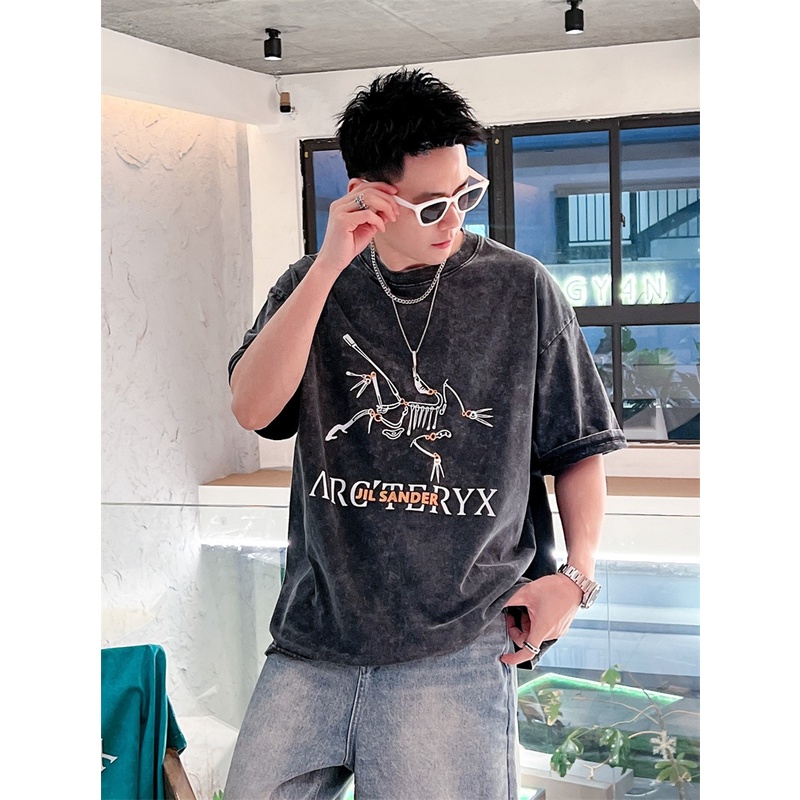 Arc88ter &amp; - 2023 Áo Thun Tay Ngắn In Hình Pickle Cổ Điển Phong Cách Mỹ