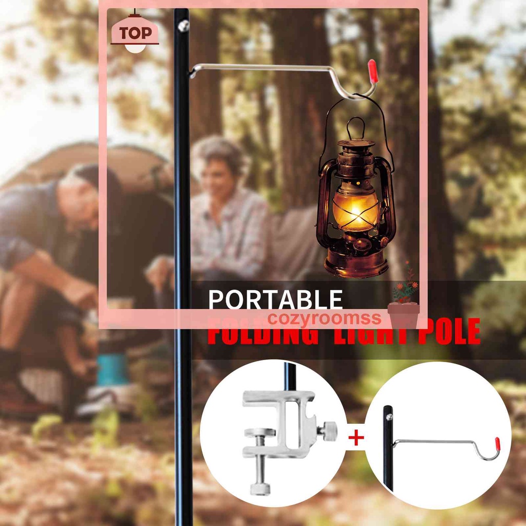 Giá Đỡ Đèn Cắm Trại Bằng Hợp Kim Nhôm