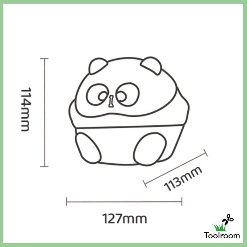 Đèn Ngủ Bằng Silicon Hình Gấu Trúc Hoạt Hình Cho Phòng Khách Trẻ Em