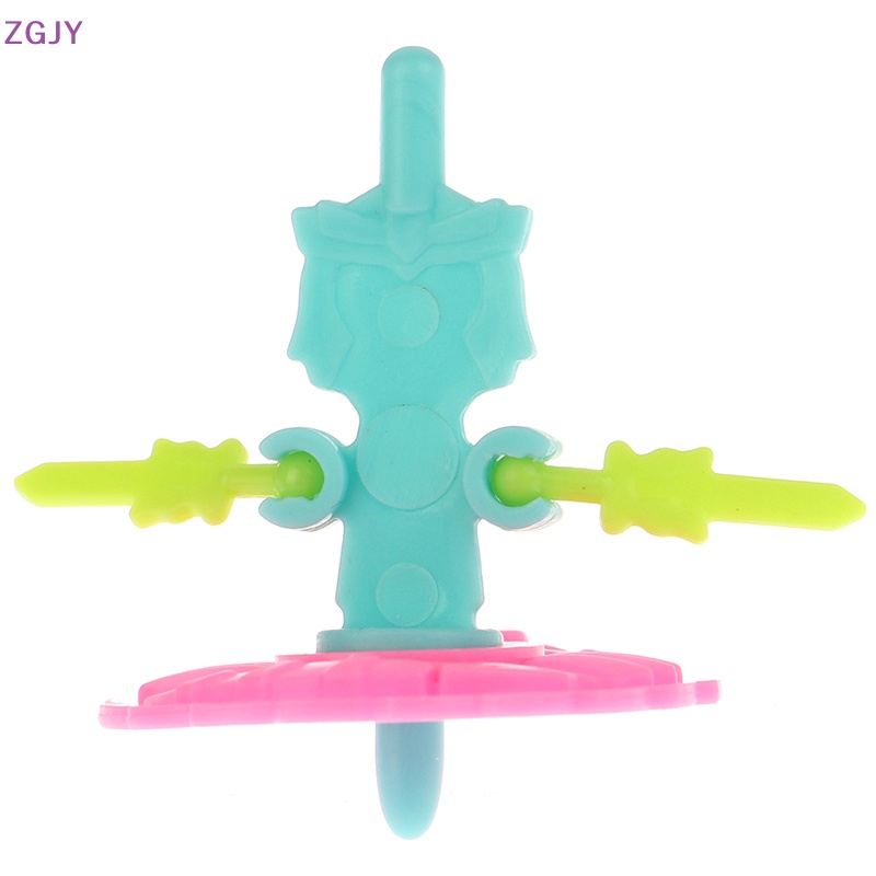 Set 5 Con Quay Đồ Chơi Mini Bằng Nhựa Nhiều Màu Sắc Dễ Thương Sáng Tạo Dành Cho Trẻ Em Mới