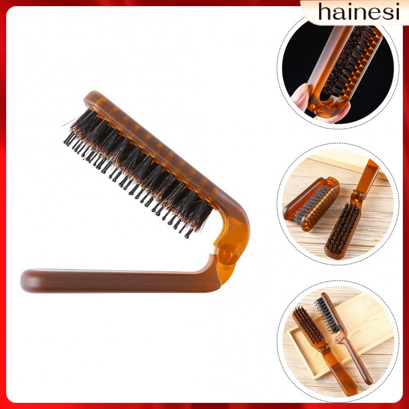 Lược Chải Râu Gấp Gọn Bỏ Túi Bằng Kim Loại Dành Cho Nam Giới