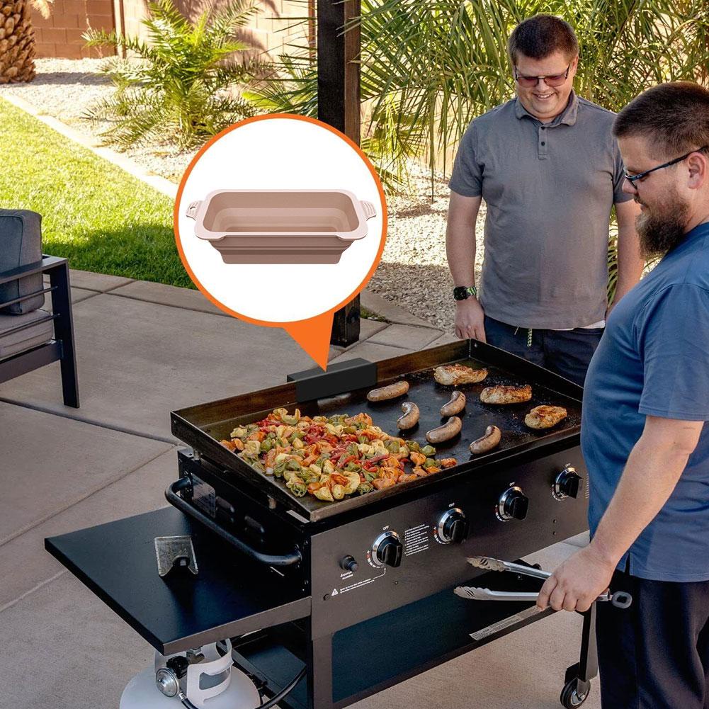 Cốc Silicone Đựng Dầu Có Thể Gấp Gọn Tiện Dụng Nướng BBQ K9T5
