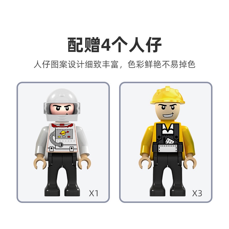 Bộ lego mô hình tên lửa phóng ngoài vũ trụ – COGO  4130-B01