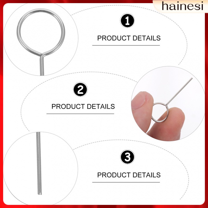 Set 100 Dụng Cụ Hỗ Trợ Tháo Thẻ Nhớ Điện Thoại Bằng Thép Không Gỉ Chất Lượng Cao