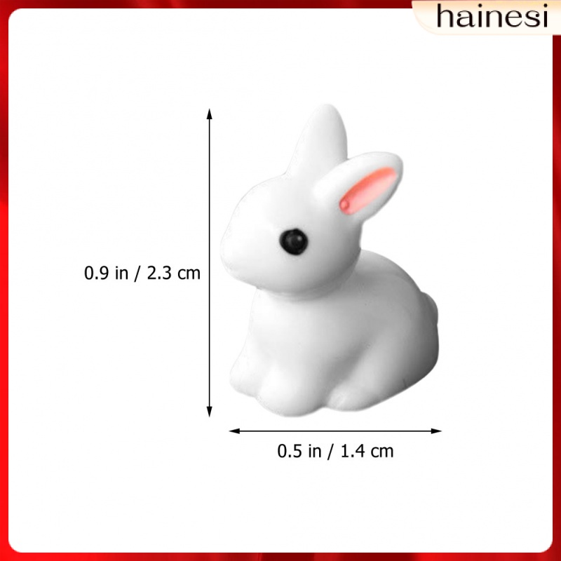 Set 100 Tượng Thỏ Mini Trang Trí