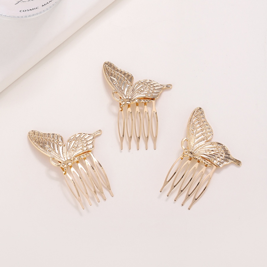 Kẹp Tóc Hình Bướm Bằng Hợp Kim Phong Cách Cổ Điển Thời Trang Cho Nữ