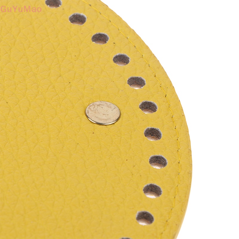 [cxGUYU] Đáy Túi Xách Da Dệt Kim Đế Tròn Diy PRTA