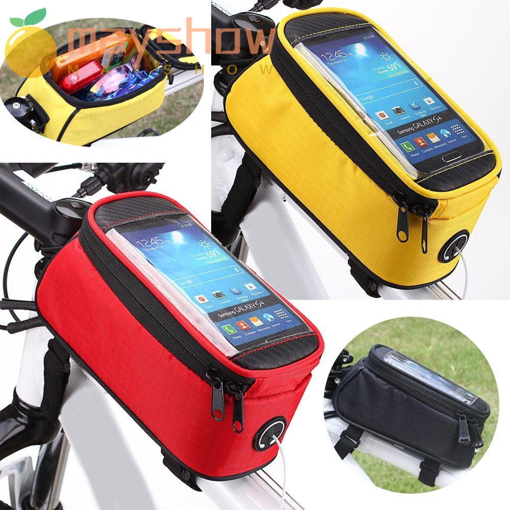 Túi Đựng Điện Thoại Gắn Khung Trước Xe Đạp Chống Thấm Nước Tiện Dụng