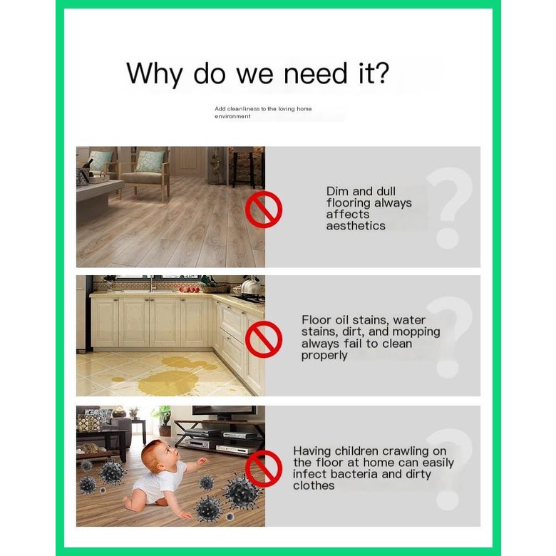 Viên Nén Làm Sạch Sàn Nhà Tháo Lắp Nhanh Giúp Khử Nhiễm Làm Sáng Và Bảo Dưỡng jiwvn