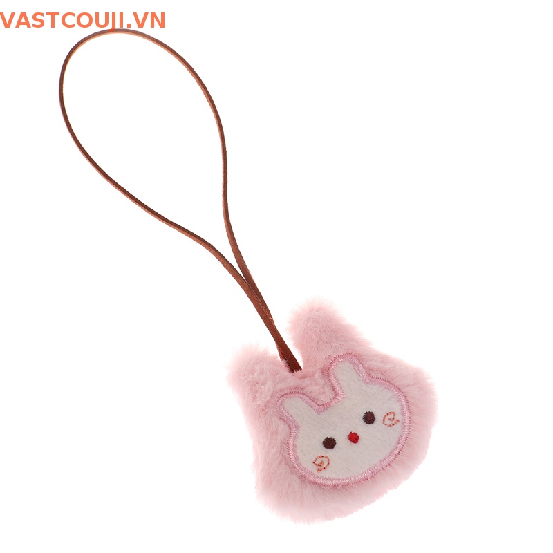Móc Khóa Thỏ Nhồi Bông Nhỏ Nhắn Dễ Thương