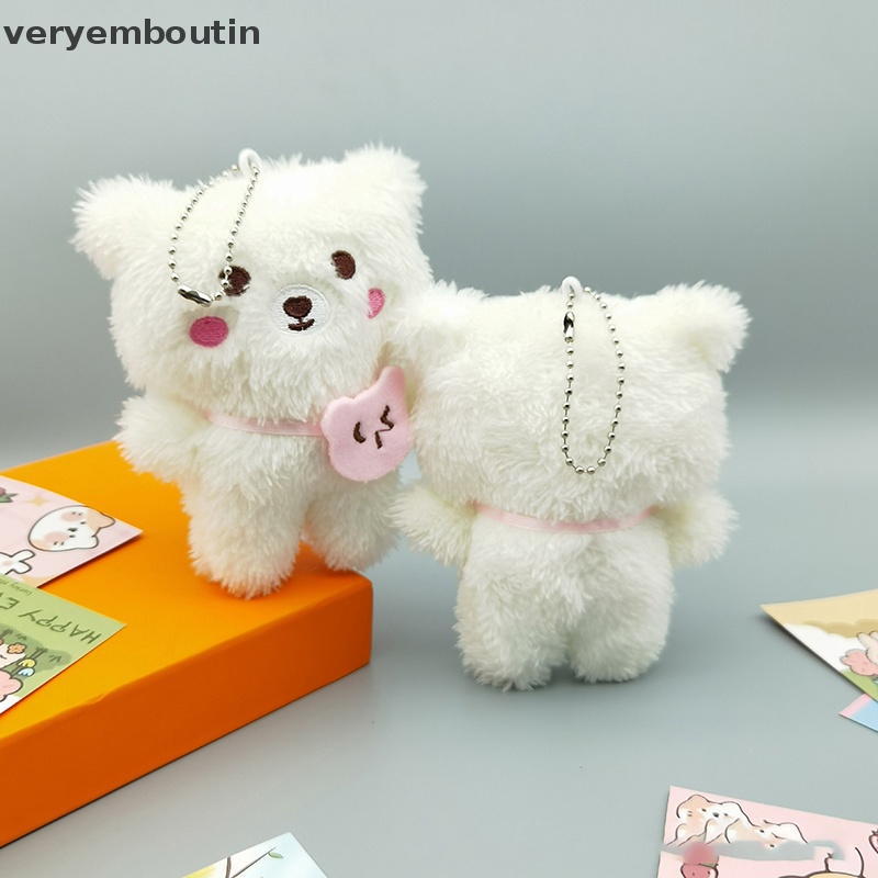 Móc Khóa Hình Chú Gấu Nhồi Bông Nhỏ Nhắn Dễ Thương