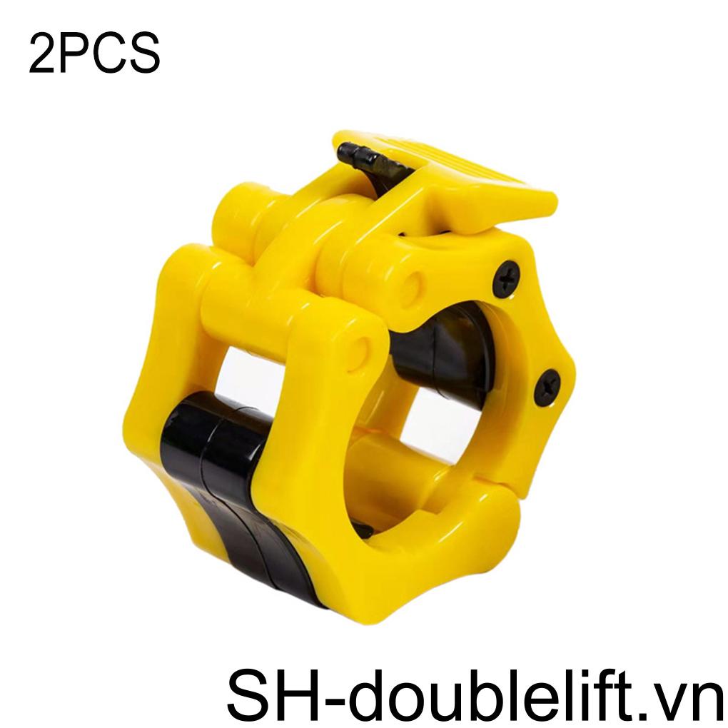 Set 2 Kẹp Khóa Thanh Tạ 5CM Thay Thế Tiện Dụng