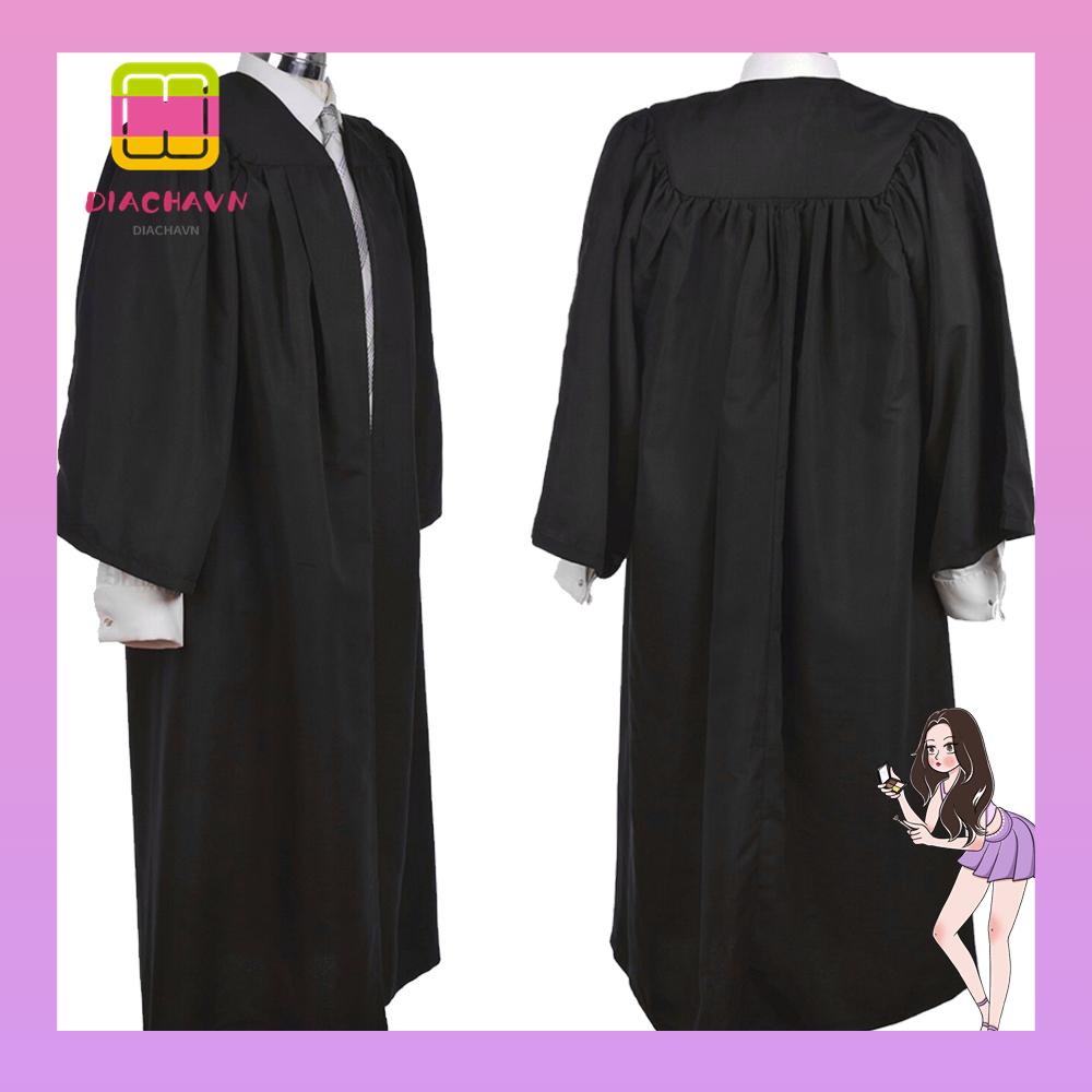 Bộ Trang Phục Tốt Nghiệp Phối Tua Rua Lấp Lánh Có Thể Tháo Rời Độc Đáo