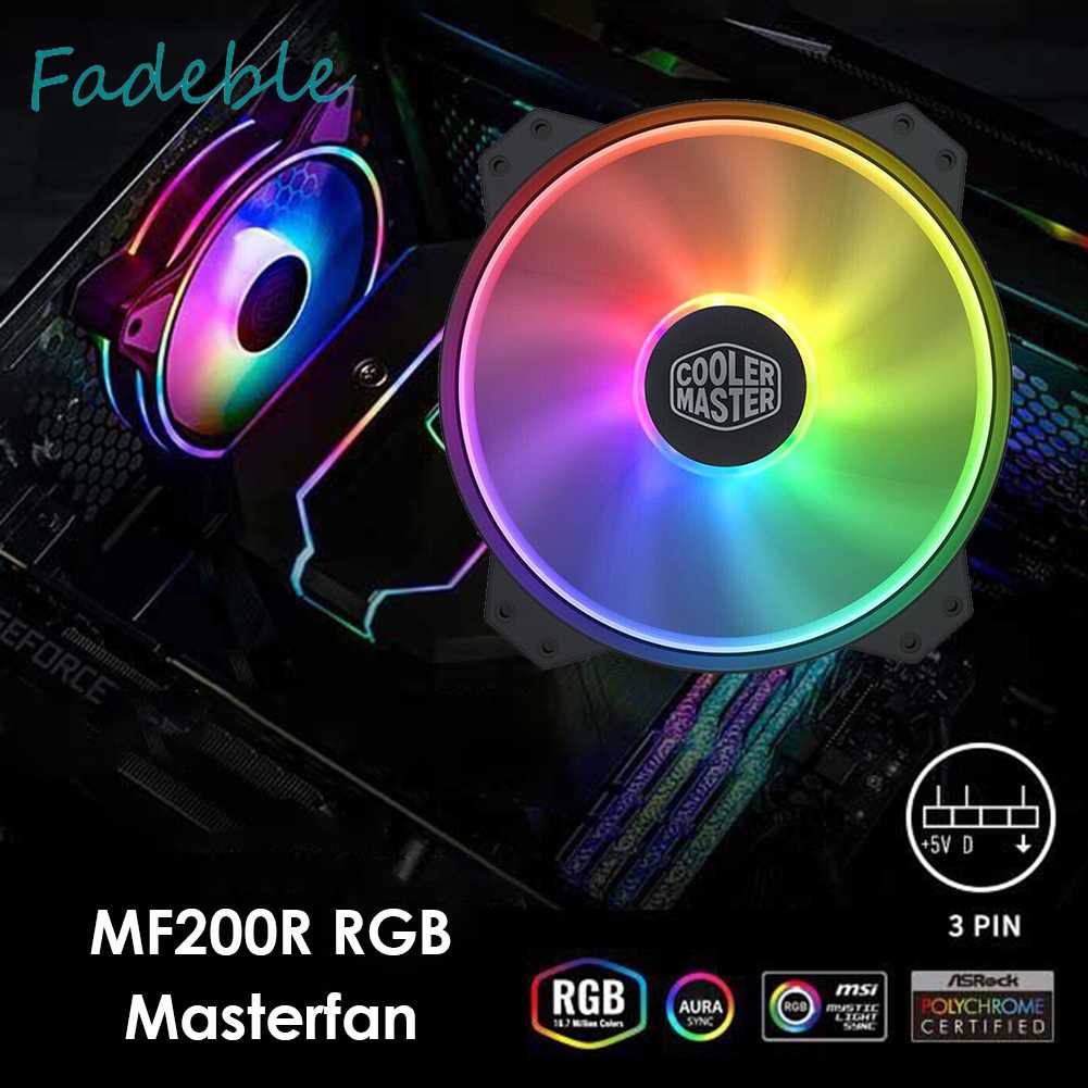 Quạt Tản Nhiệt 3 Pin MF200R 20cm Cho PC