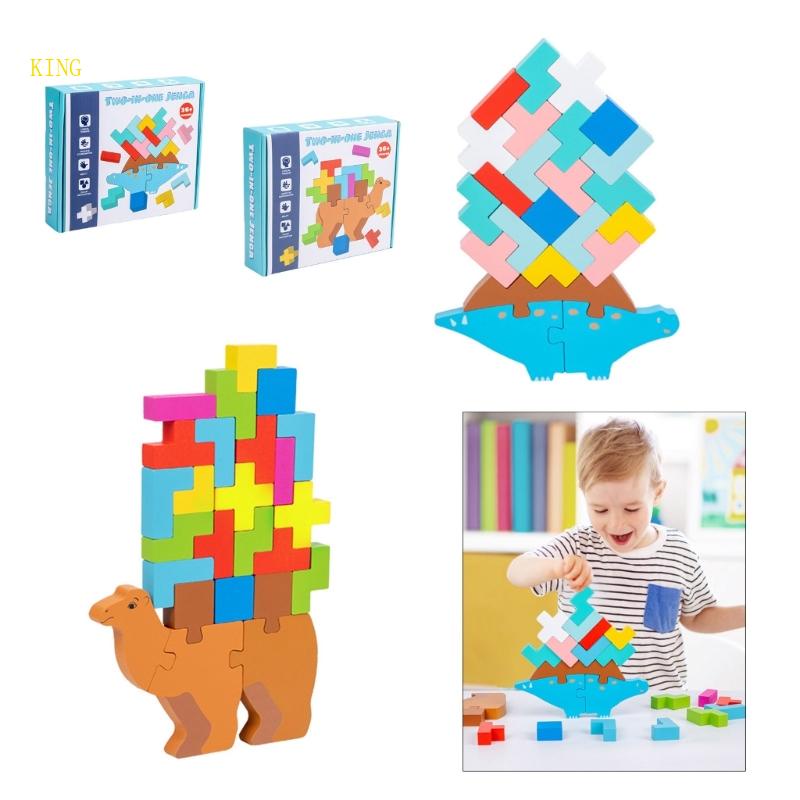 Bộ Đồ Chơi Xếp Hình Cân Bằng Vui Nhộn Cho Bé