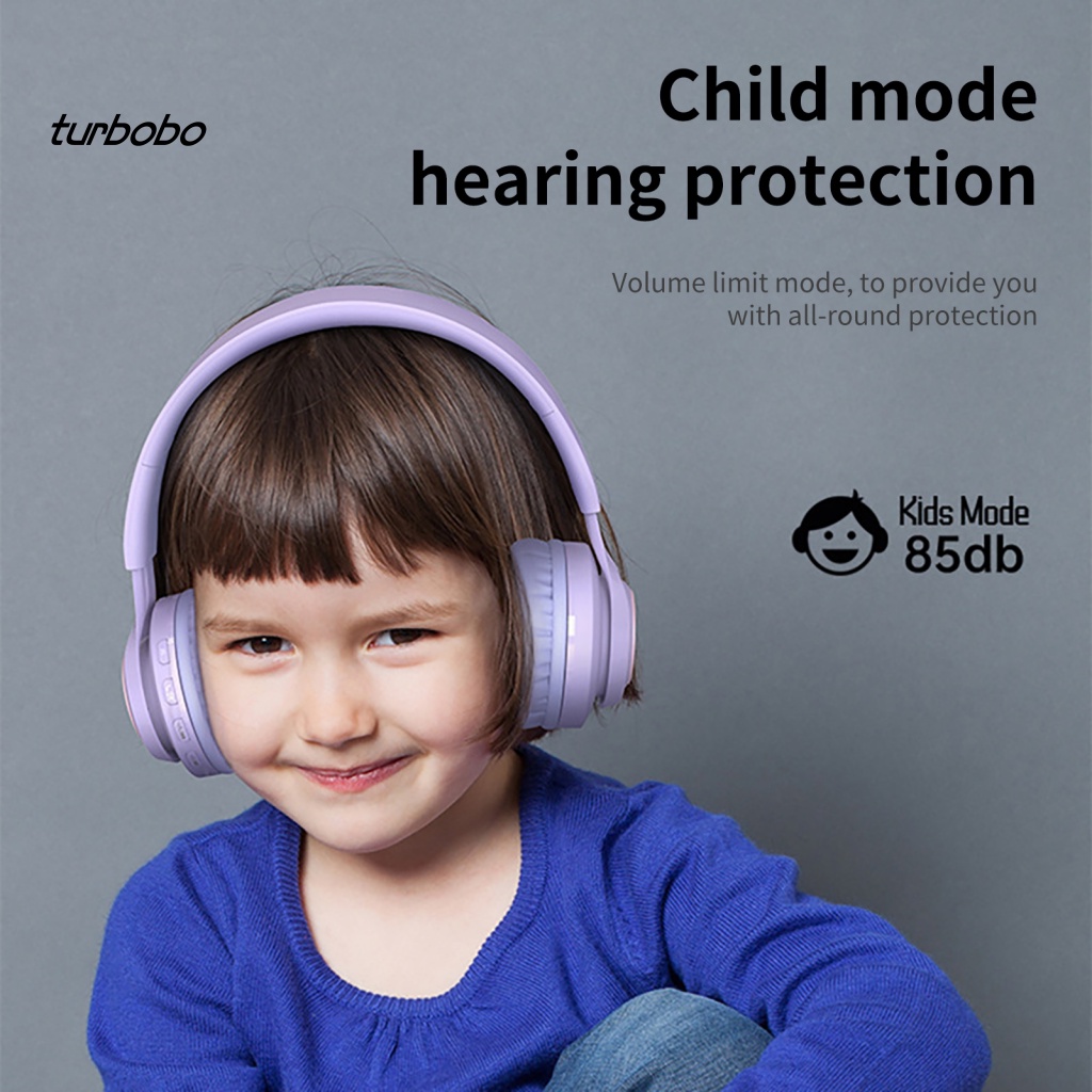 Tai Nghe Không Dây Kết Nối Bluetooth 5.0 Chất Lượng Cao Cho Bé