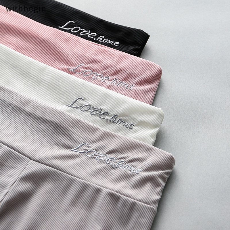 Quần Short An Toàn Lưng Cao Mỏng Thoáng Khí Không Đường May 4 Màu Tùy Chọn Thời Trang Mùa Hè Cho Nữ