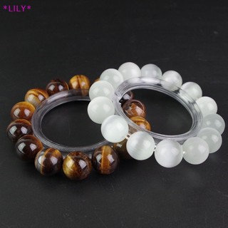 Lily 1pcs rõ ràng đồ trang sức vòng đeo tay Hiển thị chủ Bangle tổ chức giá uuu