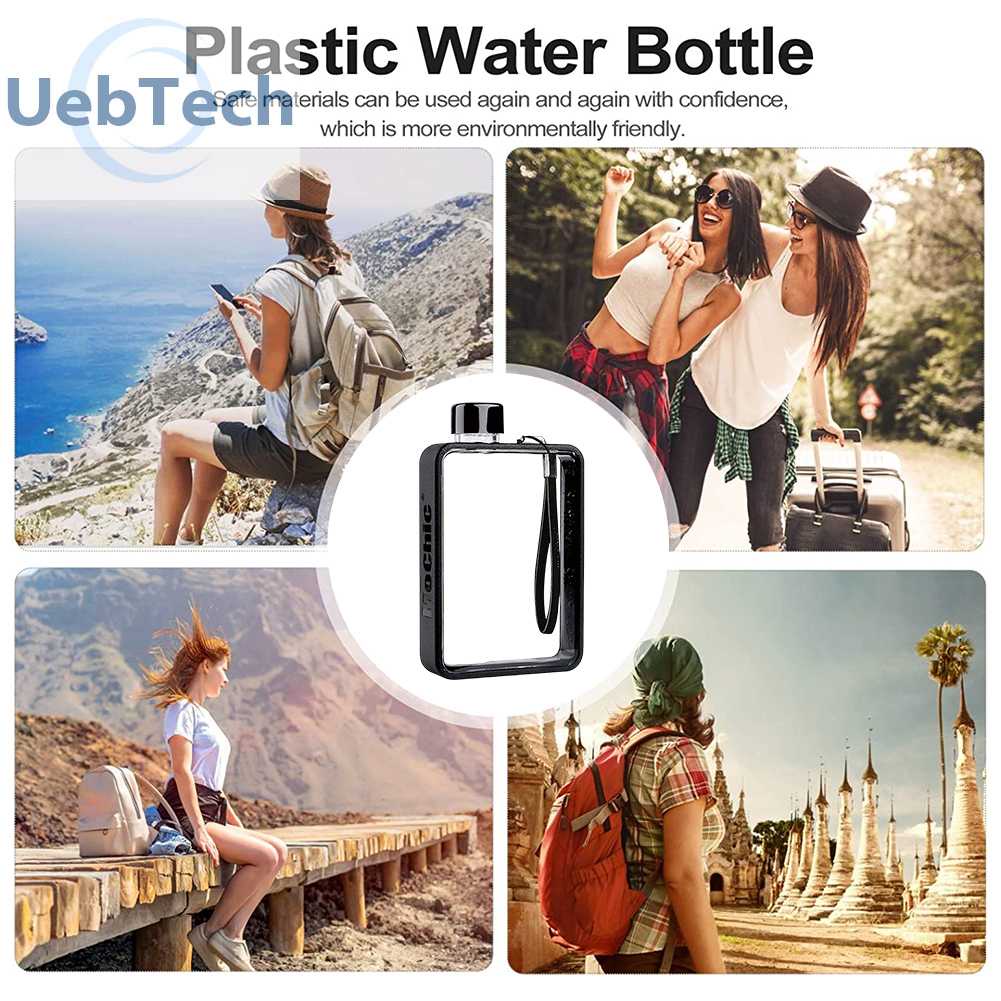 Bình Nước Thể Thao 380ML A5 Có Dây Đeo