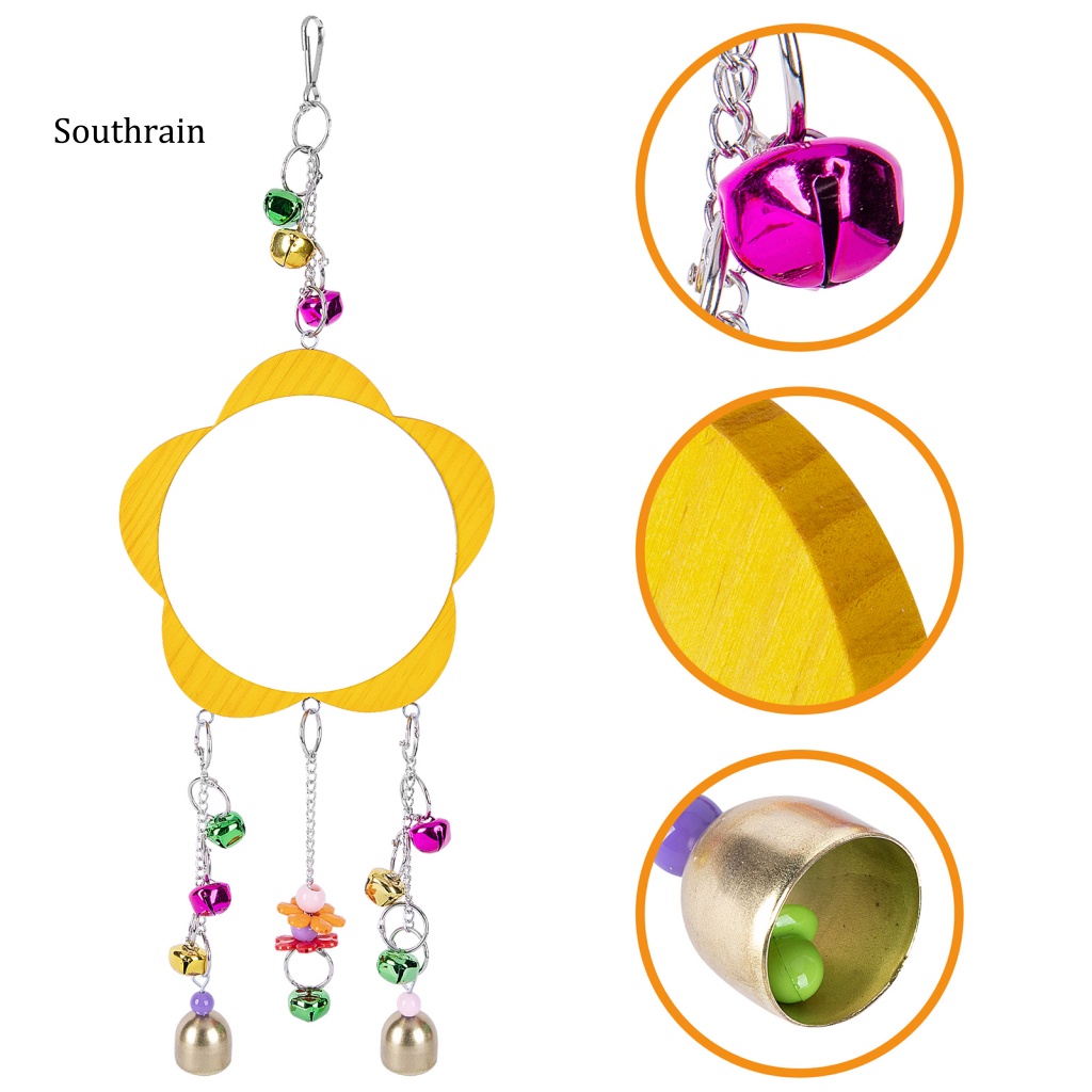 Đồ Chơi Gương Gà Xích Đu Bằng Gỗ Chống Rơi Nhiều Màu Sắc