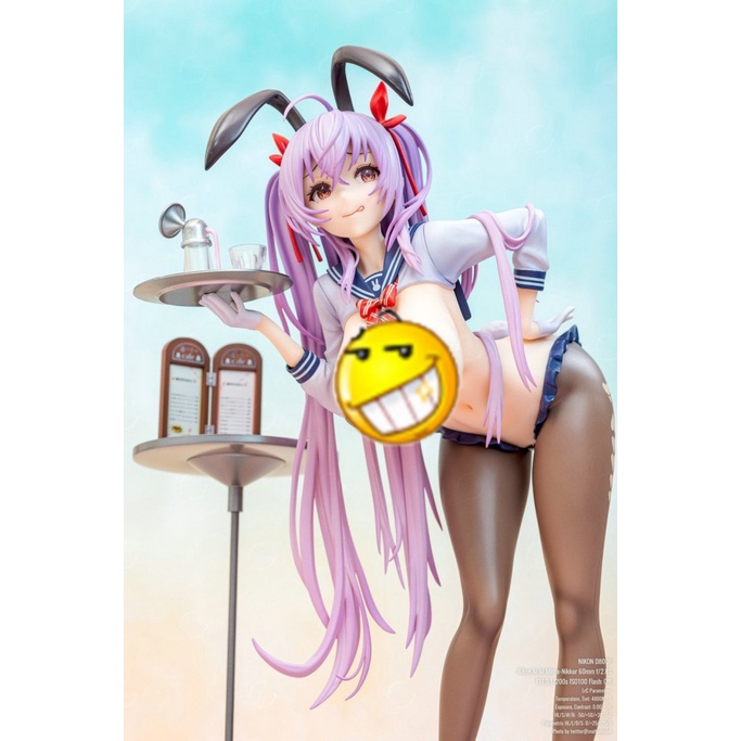 Mô Hình Nhân Vật Nữ Ngựa Và Thỏ Hai Đầu Bơm Chất Lượng Cao