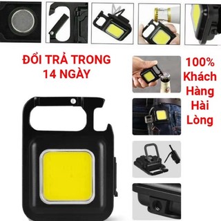 Đèn led mini siêu sáng .Đèn Pin kèm móc khoá 3 chế độ sáng kiêm mở bia